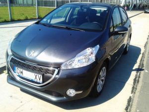 Peugot 208 dostępny jako samochód zastępczy z OC sprawcy